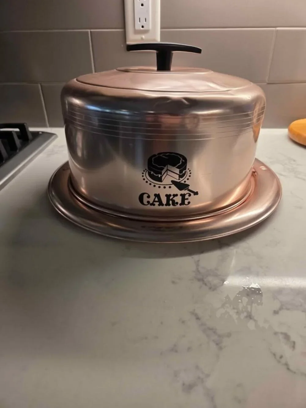 Vintage West Bend cake carrier
